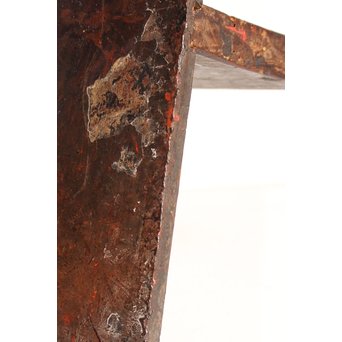 漆/うるし職人の作業台【長黒】J2438 