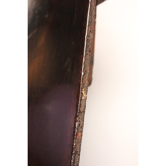 漆/うるし職人の作業台【長黒】J2438 