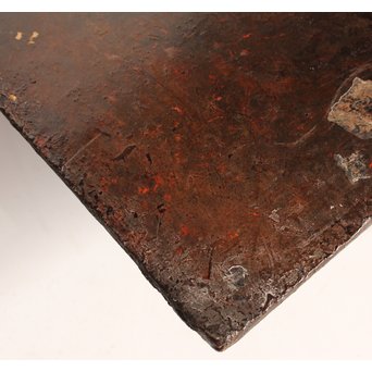 漆/うるし職人の作業台【長黒】J2438 