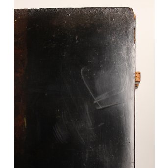 漆/うるし職人の作業台【長黒】J2438 