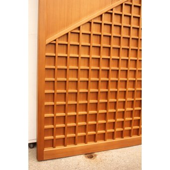 松皮菱意匠 腐食ガラスの雪隠戸　GD1056 