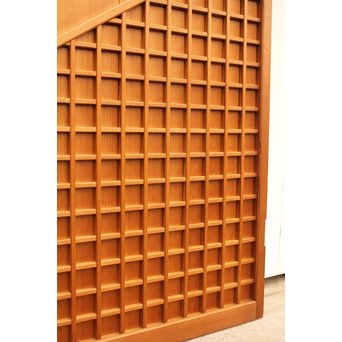 松皮菱意匠 腐食ガラスの雪隠戸　GD1056 