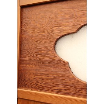 松皮菱意匠 腐食ガラスの雪隠戸　GD1056 