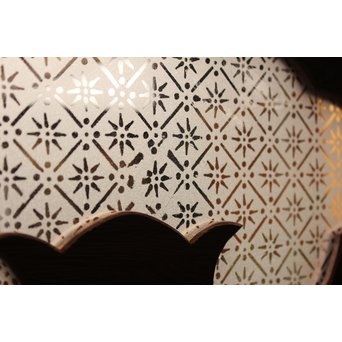 松皮菱意匠 腐食ガラスの雪隠戸　GD1056 