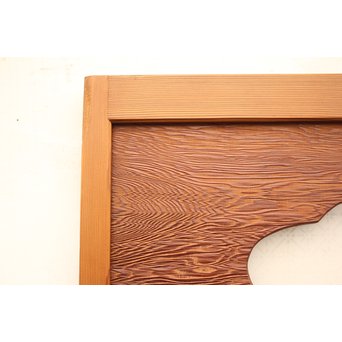 松皮菱意匠 腐食ガラスの雪隠戸　GD1056 