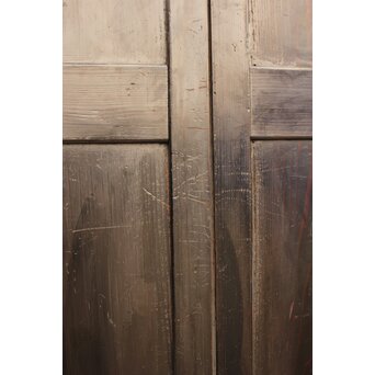 田舎風時代民藝帯戸 4枚1組　D159 