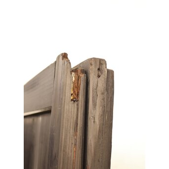 田舎風時代民藝帯戸 4枚1組　D159 