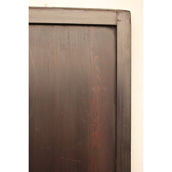 田舎風時代民藝帯戸 4枚1組　D159 