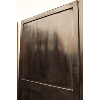 田舎風時代民藝帯戸 4枚1組　D159 