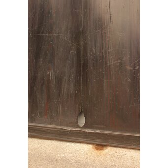 田舎風時代民藝帯戸 4枚1組　D159 