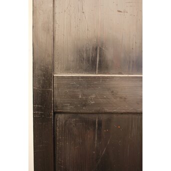 田舎風時代民藝帯戸 4枚1組　D159 