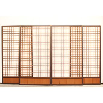 升格子の障子戸 4枚1組　F193