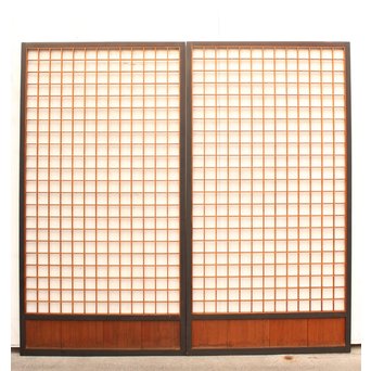 升格子の障子戸 4枚1組　F193 