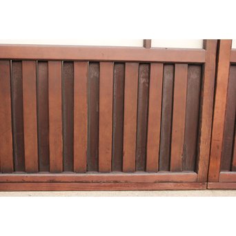 ダイア色ガラスの細分ガラス戸 4枚1組  GD1057 