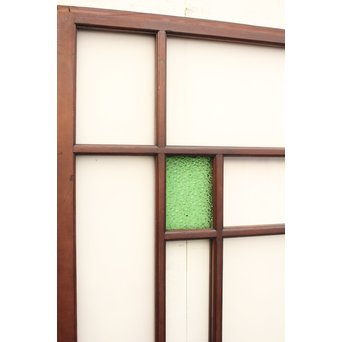 ダイア色ガラスの細分ガラス戸 4枚1組  GD1057 