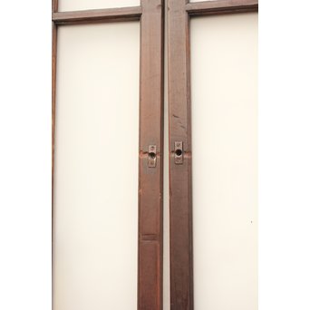 ダイア色ガラスの細分ガラス戸 4枚1組  GD1057 