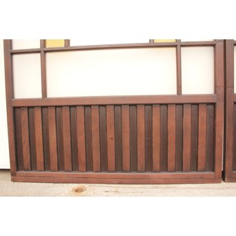 ダイア色ガラスの細分ガラス戸 4枚1組  GD1057 