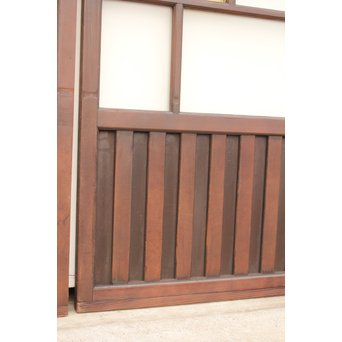 ダイア色ガラスの細分ガラス戸 4枚1組  GD1057 