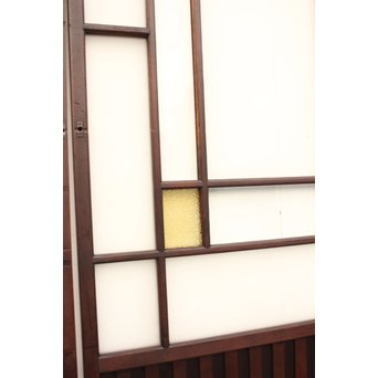 ダイア色ガラスの細分ガラス戸 4枚1組  GD1057 