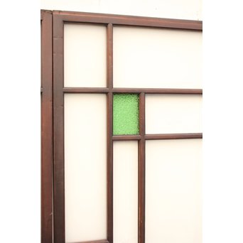 ダイア色ガラスの細分ガラス戸 4枚1組  GD1057 