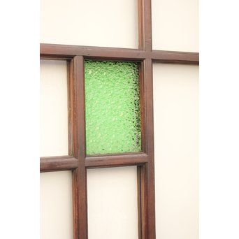 ダイア色ガラスの細分ガラス戸 4枚1組  GD1057 