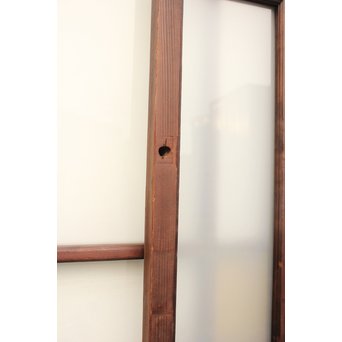 ダイア色ガラスの細分ガラス戸 4枚1組  GD1057 