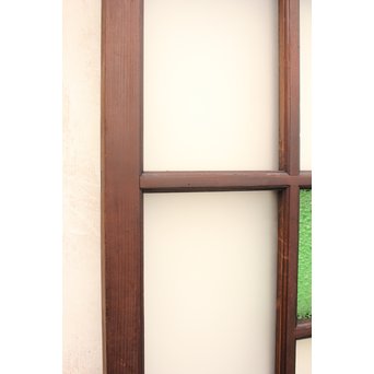 ダイア色ガラスの細分ガラス戸 4枚1組  GD1057 