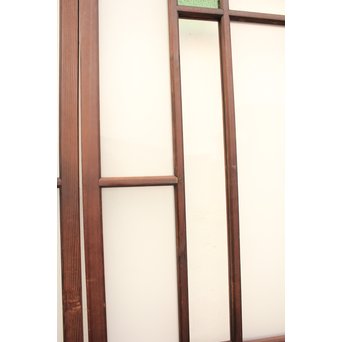 ダイア色ガラスの細分ガラス戸 4枚1組  GD1057 