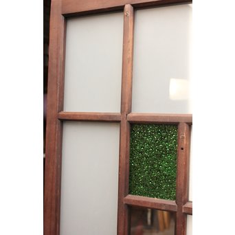 ダイア色ガラスの細分ガラス戸 4枚1組  GD1057 