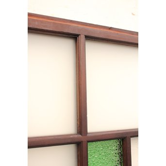 ダイア色ガラスの細分ガラス戸 4枚1組  GD1057 