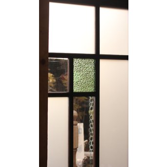 ダイア色ガラスの細分ガラス戸 4枚1組  GD1057 