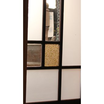 ダイア色ガラスの細分ガラス戸 4枚1組  GD1057 