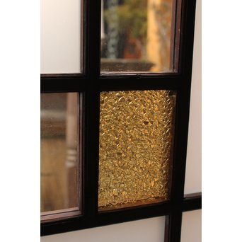 ダイア色ガラスの細分ガラス戸 4枚1組  GD1057 