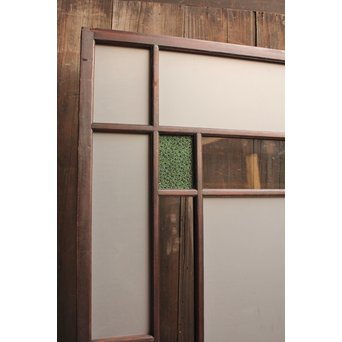 ダイア色ガラスの細分ガラス戸 4枚1組  GD1057 