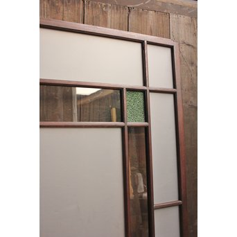 ダイア色ガラスの細分ガラス戸 4枚1組  GD1057 