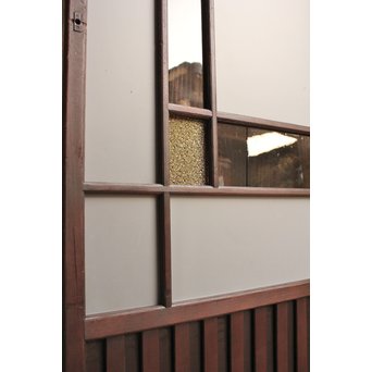 ダイア色ガラスの細分ガラス戸 4枚1組  GD1057 