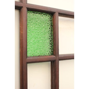 ダイア色ガラスの細分ガラス戸 4枚1組  GD1057 