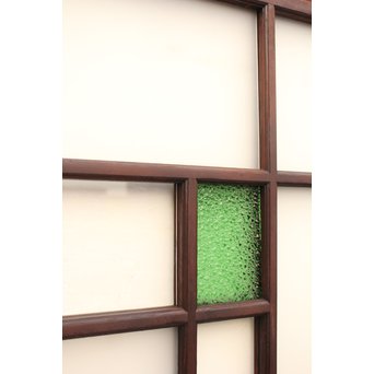 ダイア色ガラスの細分ガラス戸 4枚1組  GD1057 