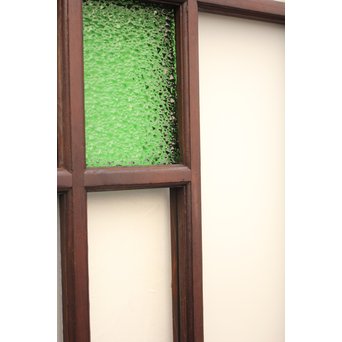 ダイア色ガラスの細分ガラス戸 4枚1組  GD1057 