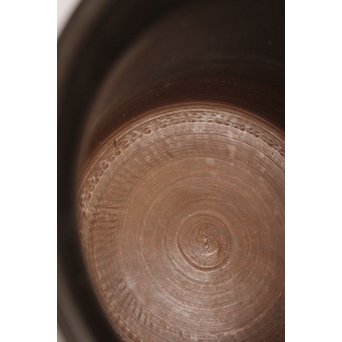 中川浄益 棒先型砂張建水　K523 