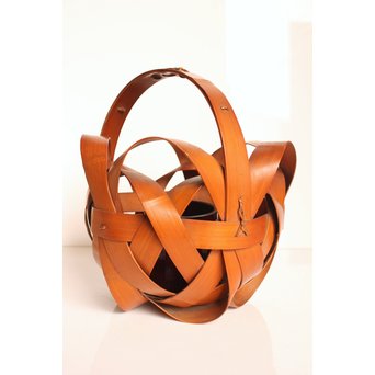 石川照雲 平竹〇玉花籠　S2982 