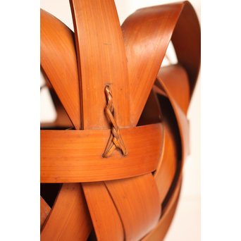 石川照雲 平竹〇玉花籠　S2982 