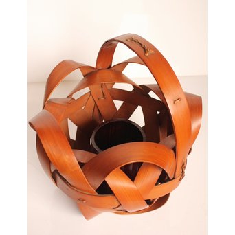 石川照雲 平竹〇玉花籠　S2982 