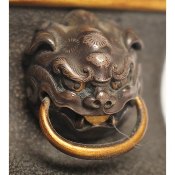 熊谷勝明 象嵌香炉　K531 