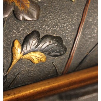 熊谷勝明 象嵌香炉　K531 