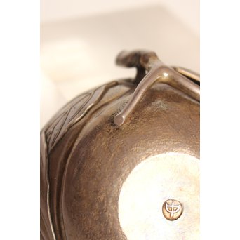 桃型銀盃/湯冷　K532 