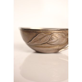 桃型銀盃/湯冷　K532 