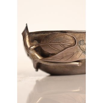 桃型銀盃/湯冷　K532 