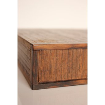 玉緒象谷 堆朱香盆/煎茶盆　K534 