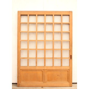 白木升格子蔵戸　W548 